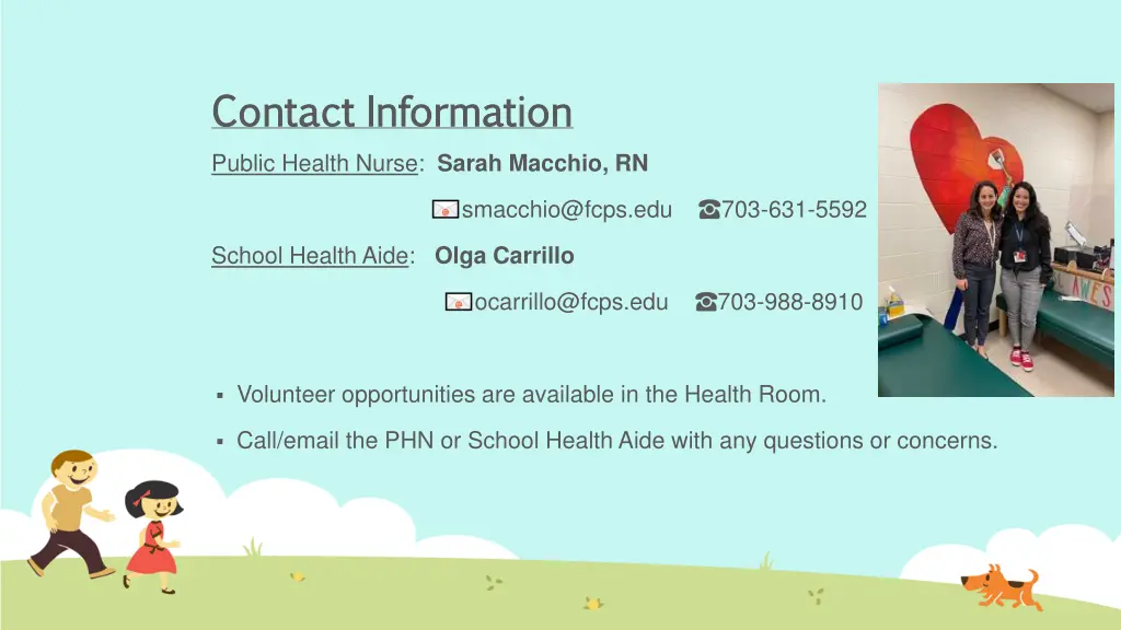 contact information contact information
