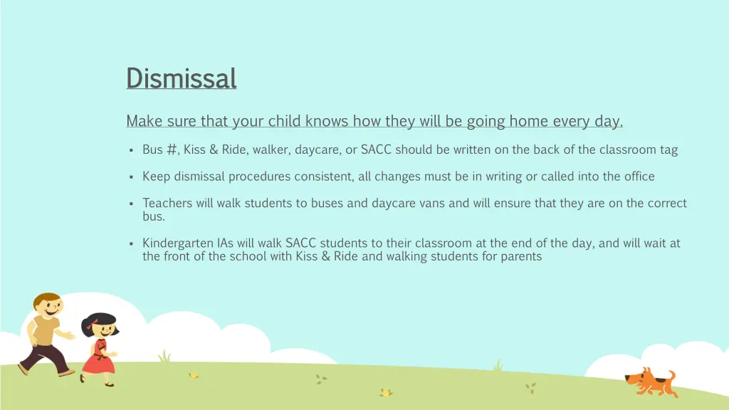 dismissal dismissal