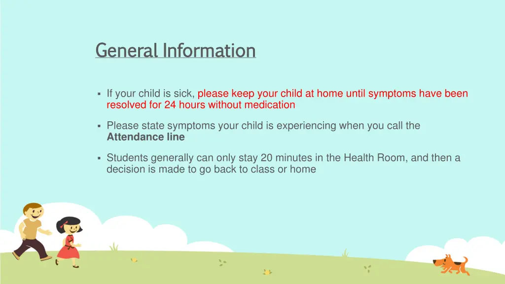 general information general information
