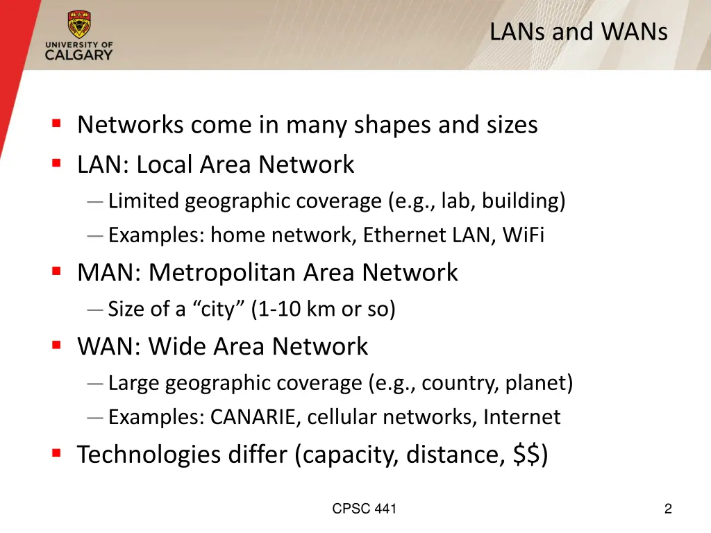 lans and wans