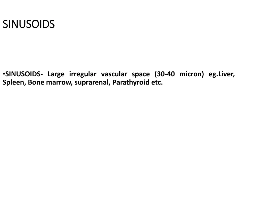 sinusoids sinusoids