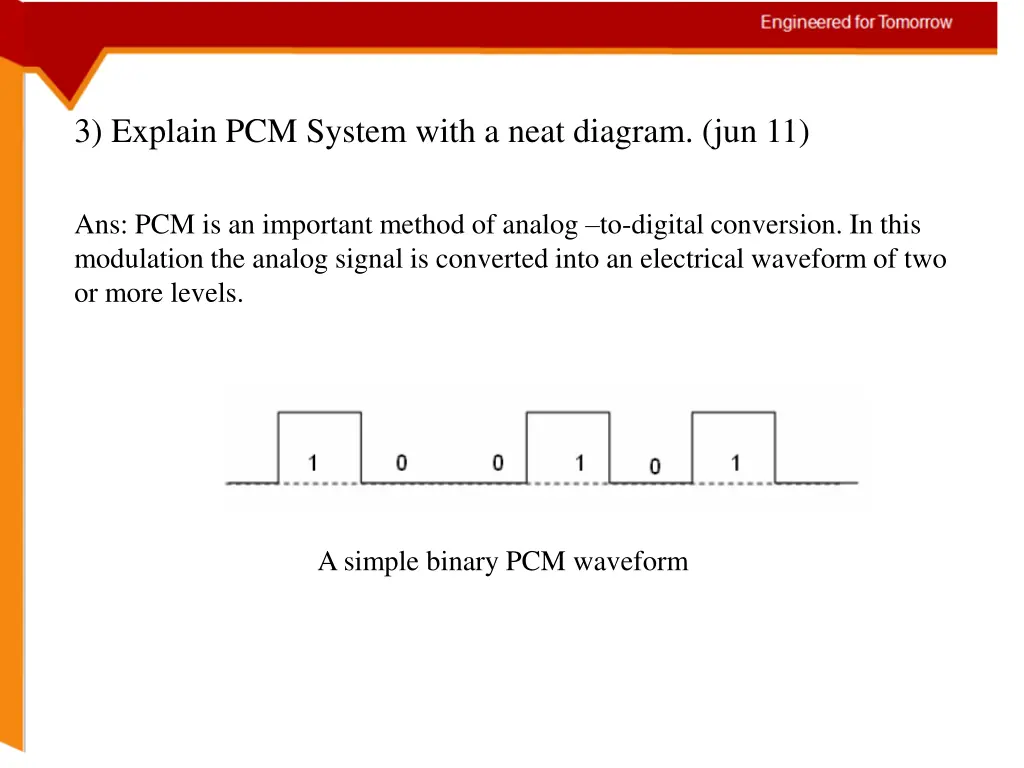 3 explain pcm system with a neat diagram jun 11