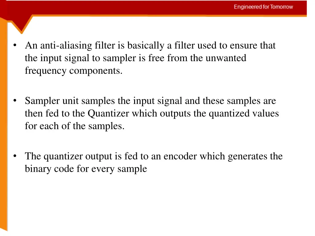 an anti aliasing filter is basically a filter