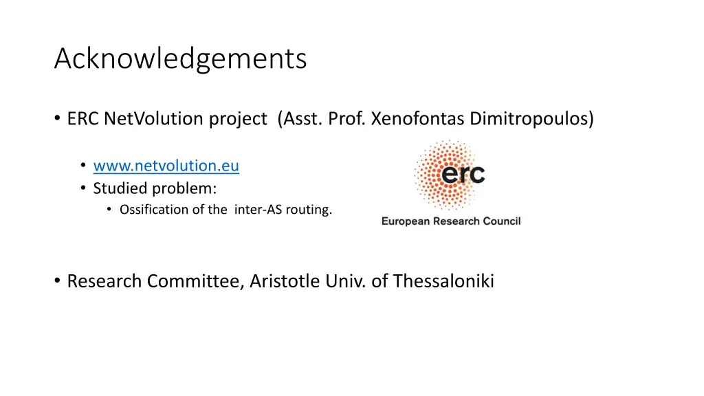 acknowledgements