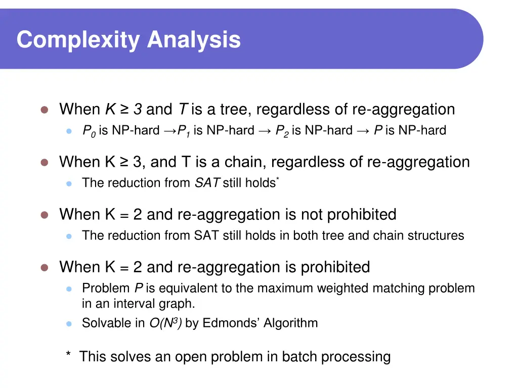 complexity analysis 2