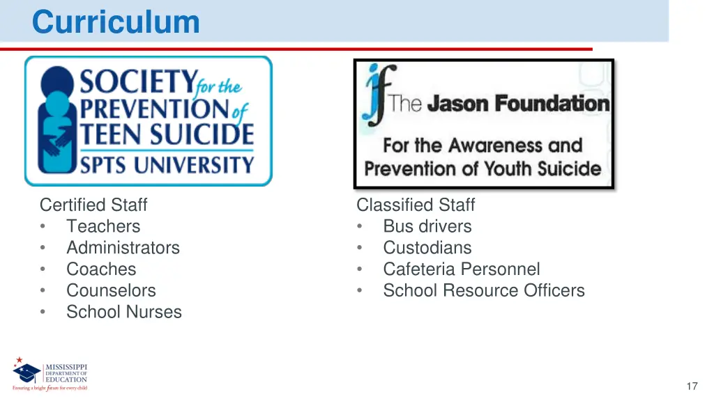 curriculum