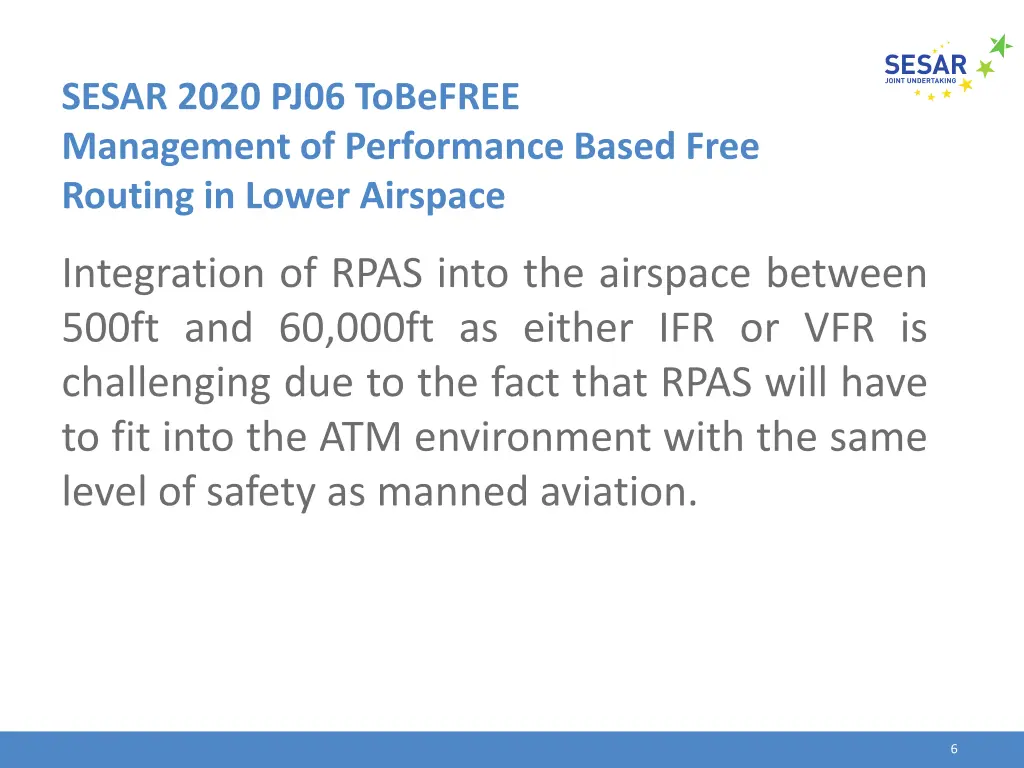 sesar 2020 pj06 tobefree management 1