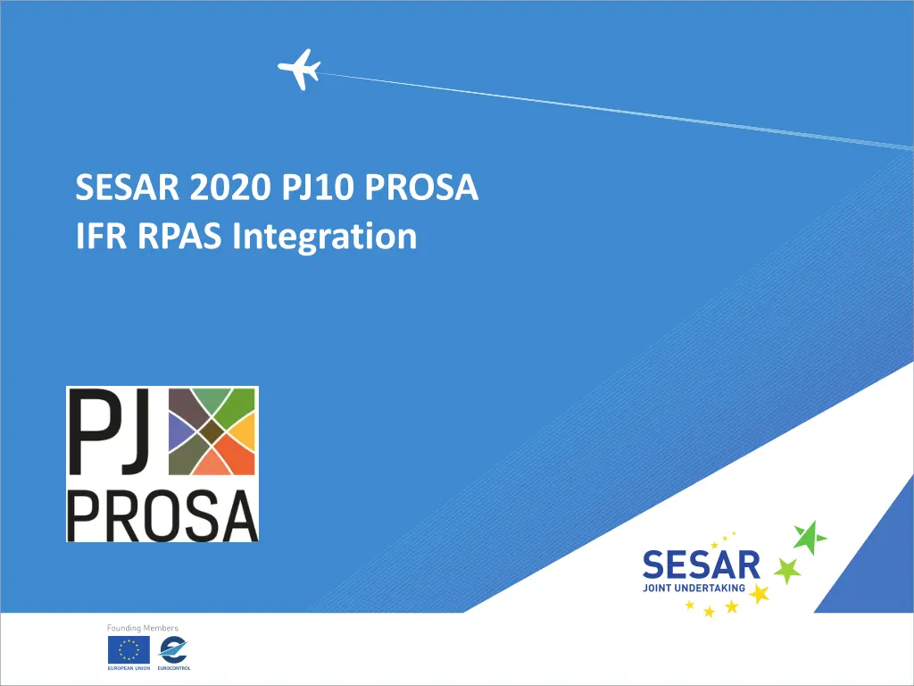 sesar 2020 pj10 prosa ifr rpas integration