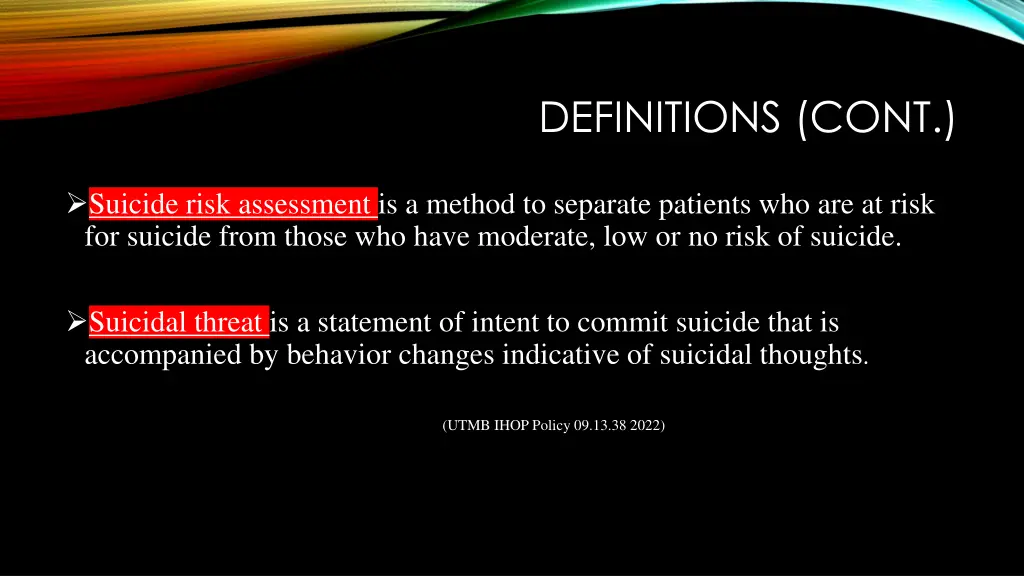 definitions cont