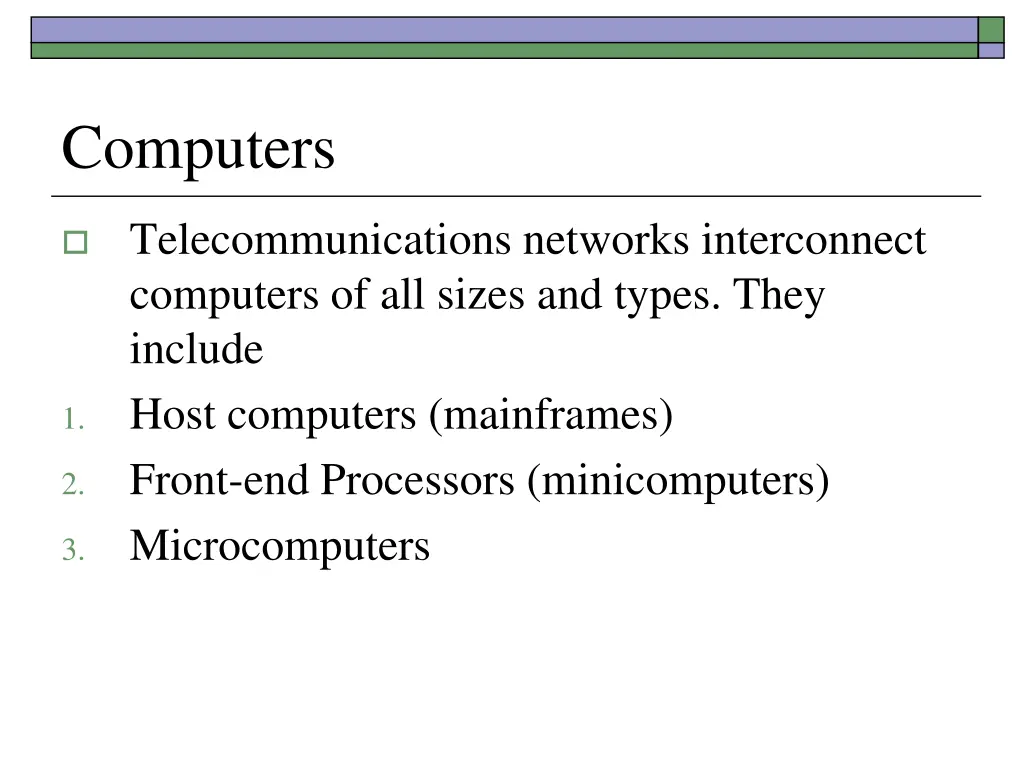 computers