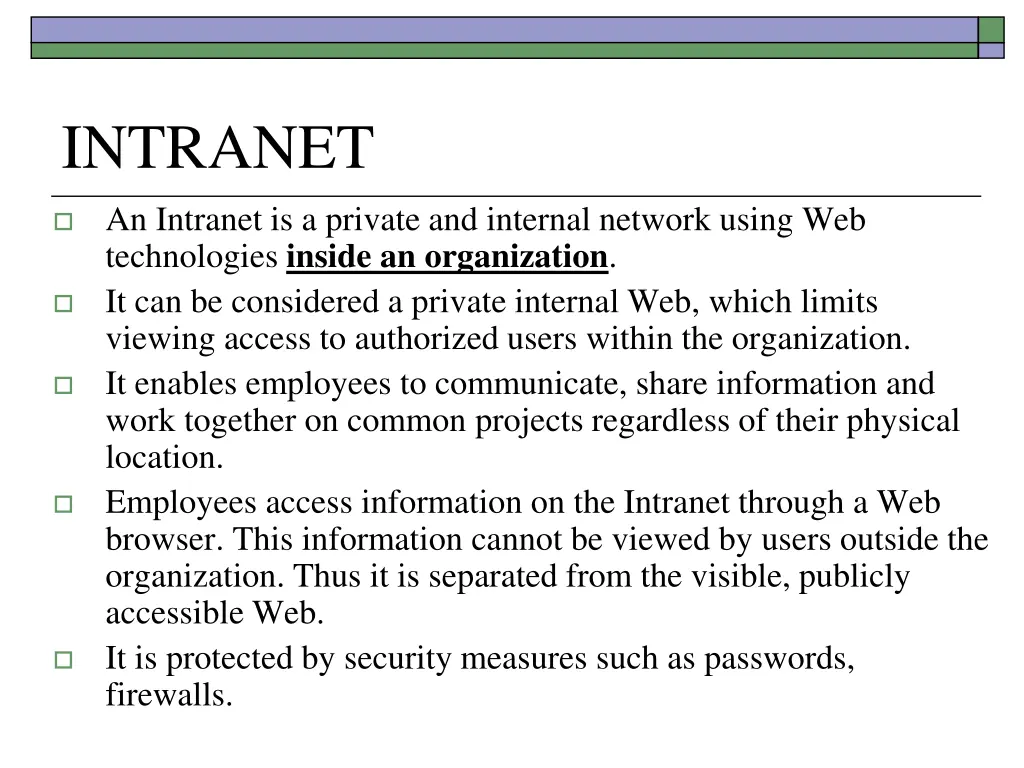 intranet