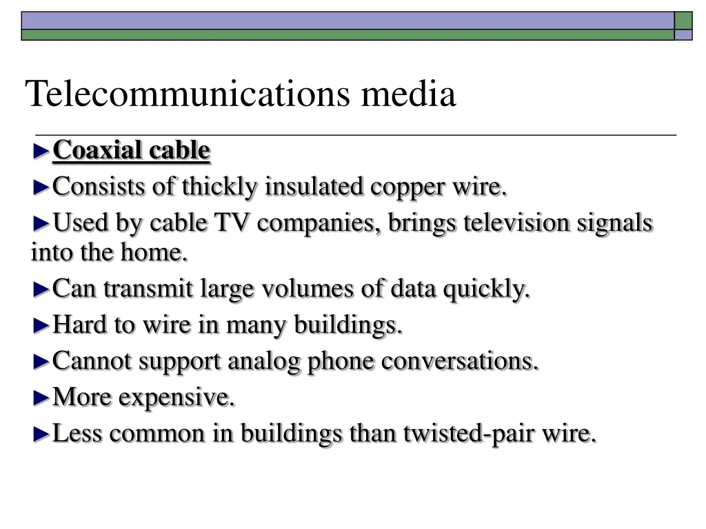 telecommunications media 1
