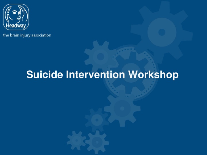 suicide intervention workshop