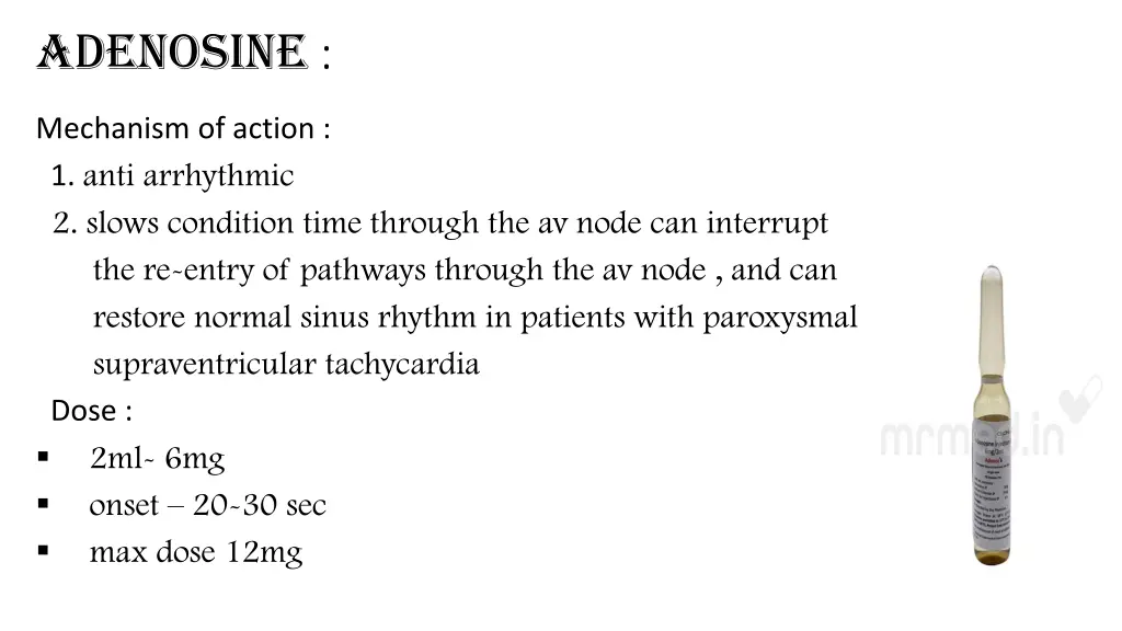 adenosine