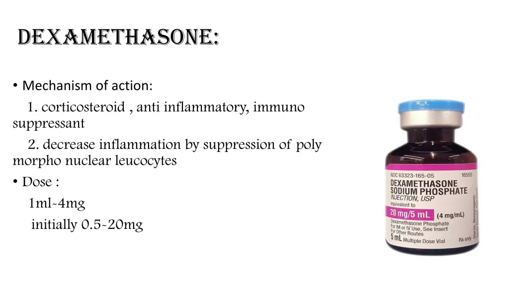 dexamethasone
