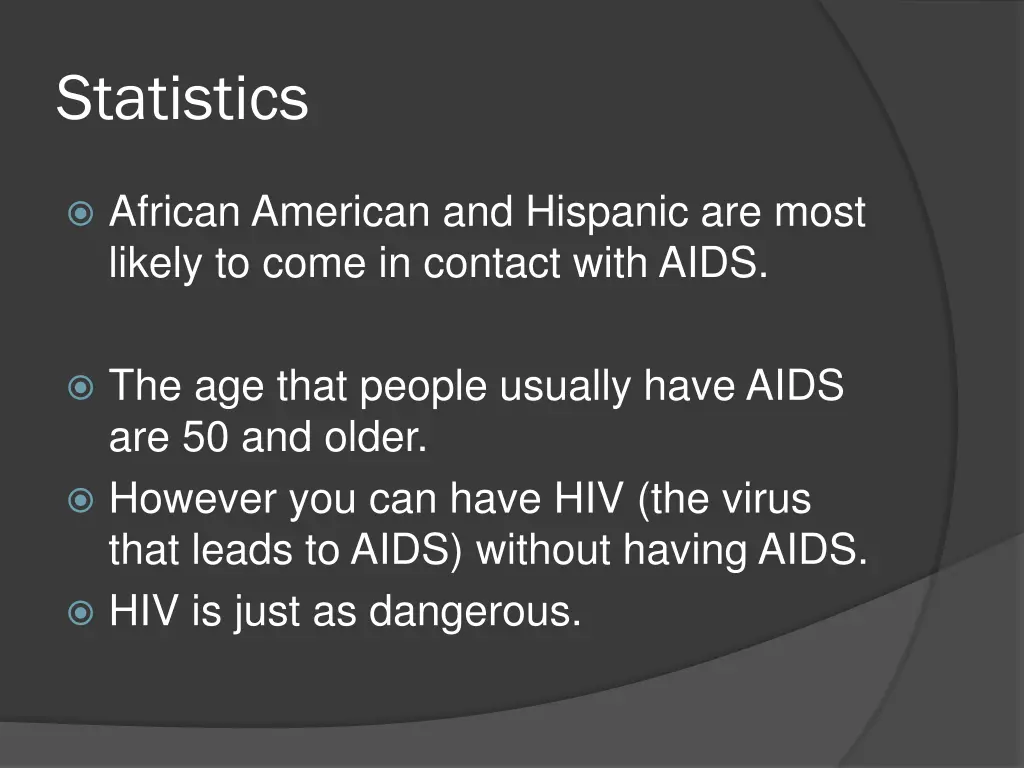 statistics