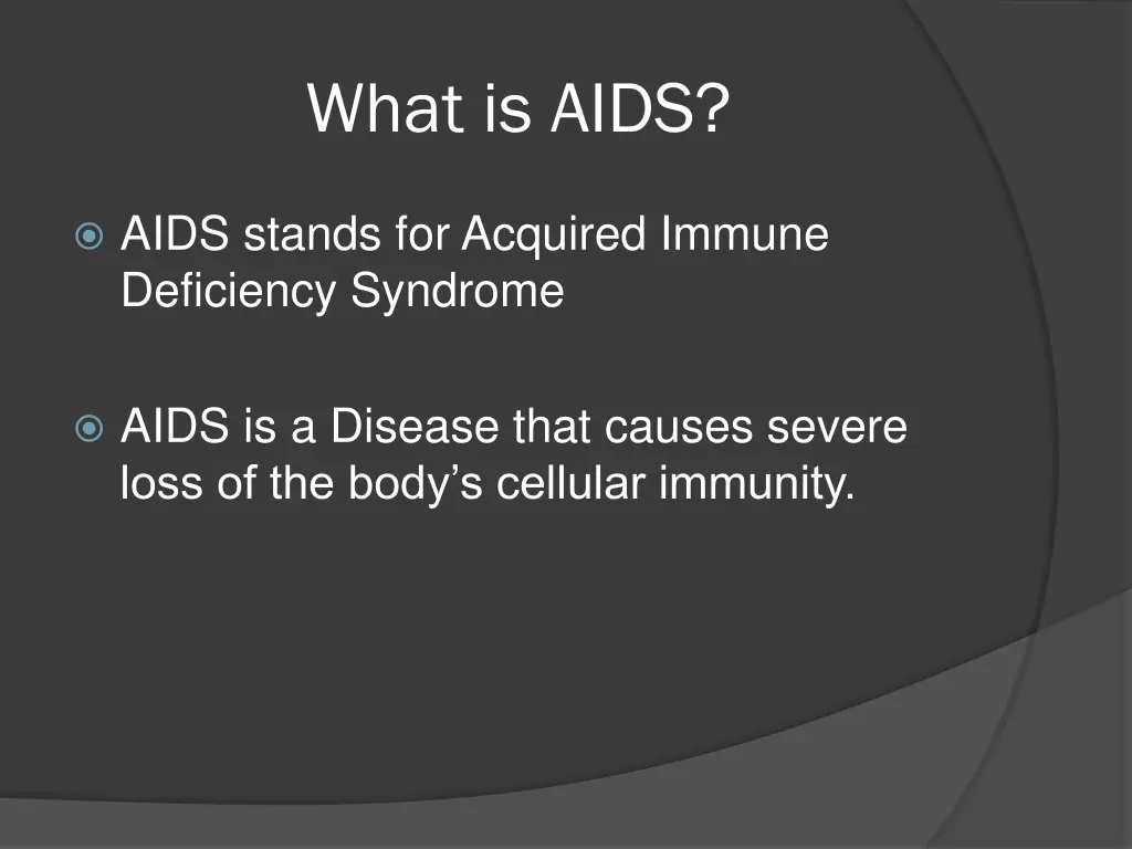 what is aids