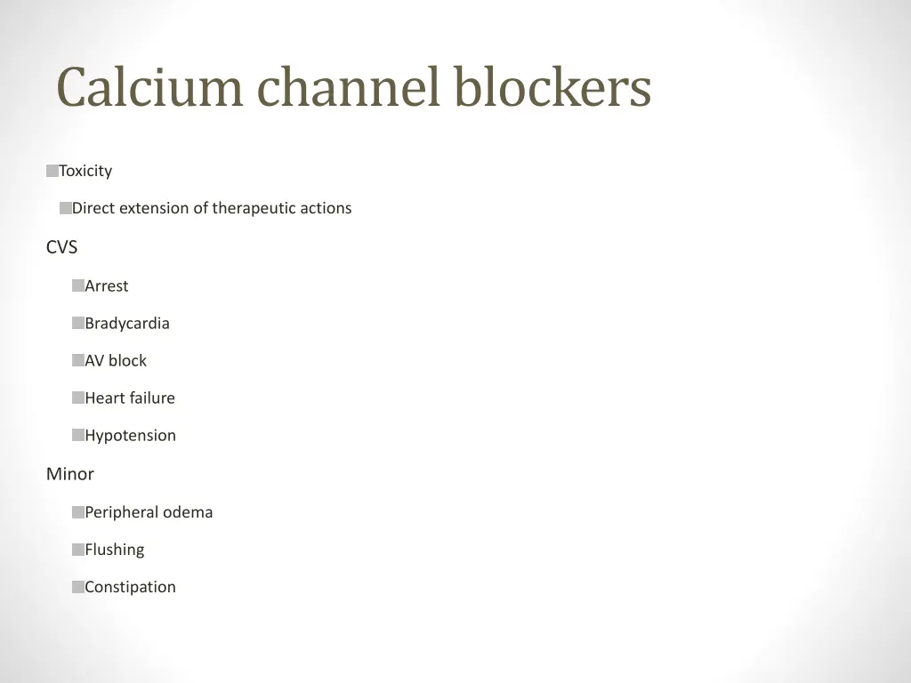 calcium channel blockers 2