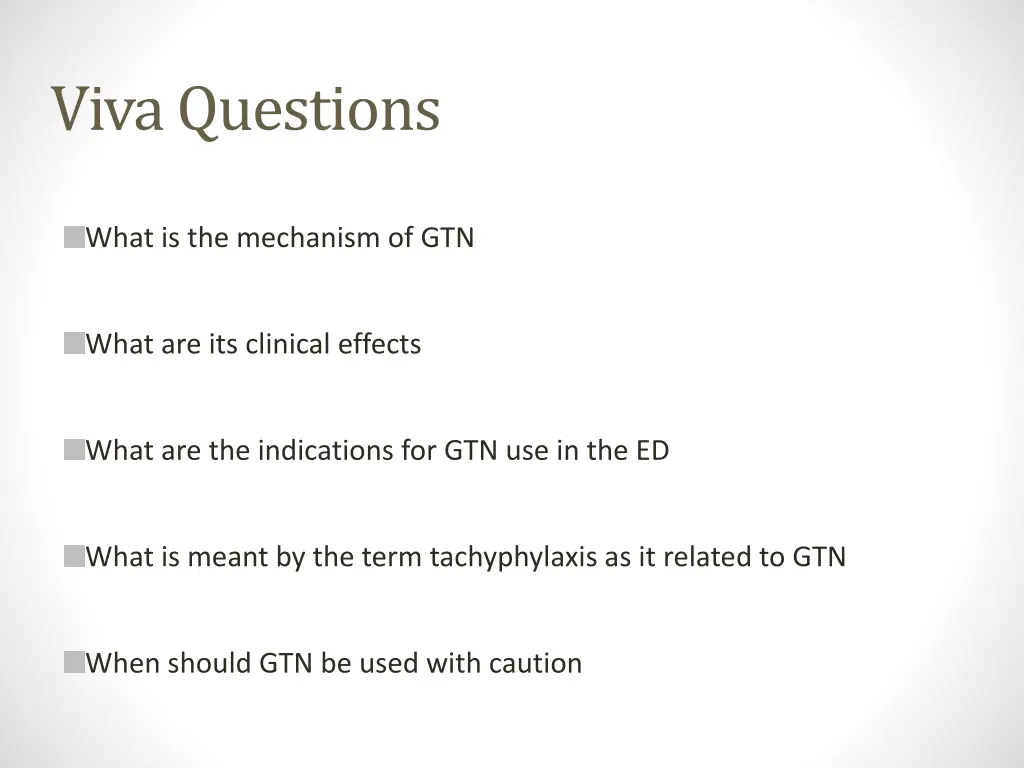 viva questions