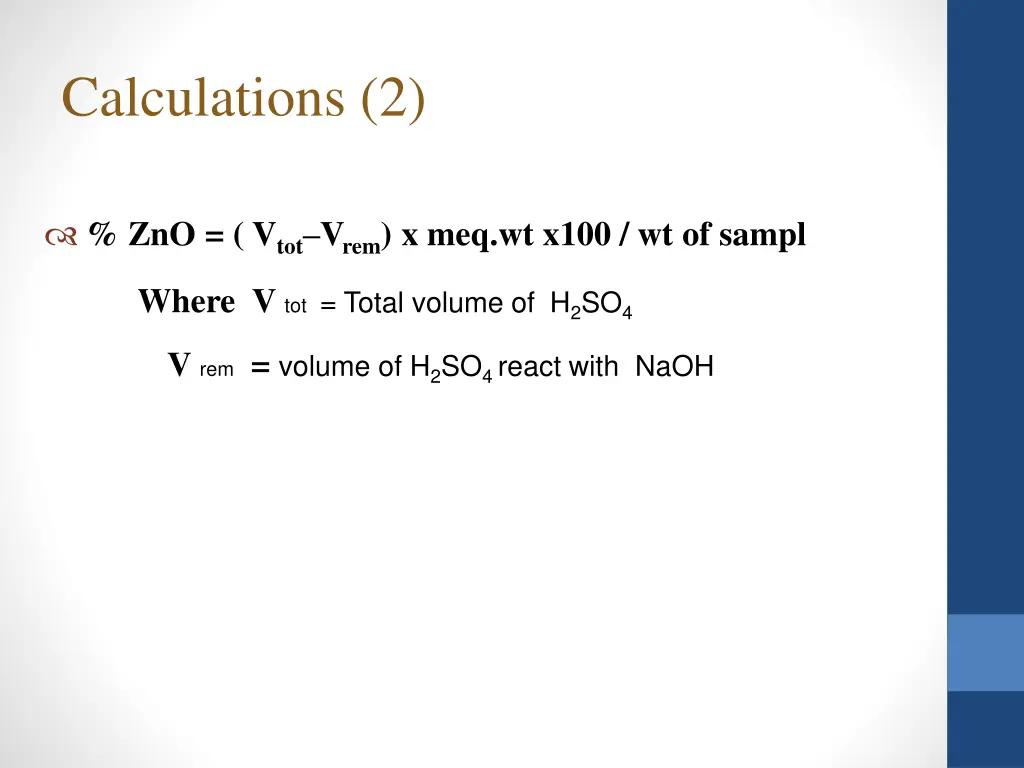 calculations 2