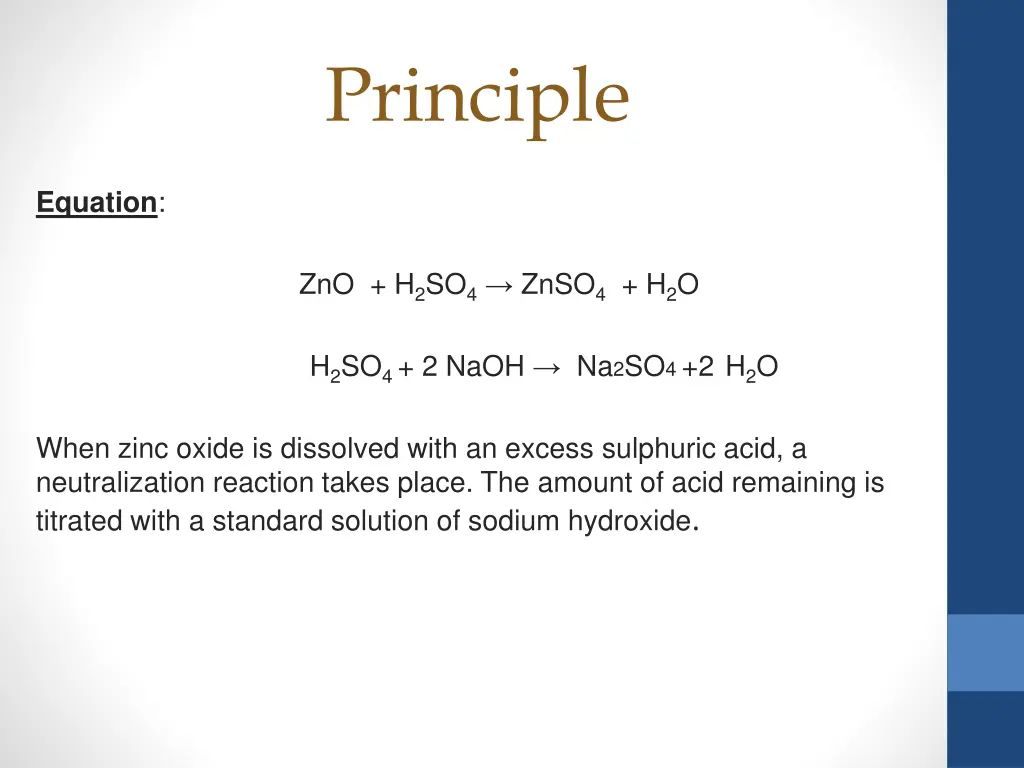 principle