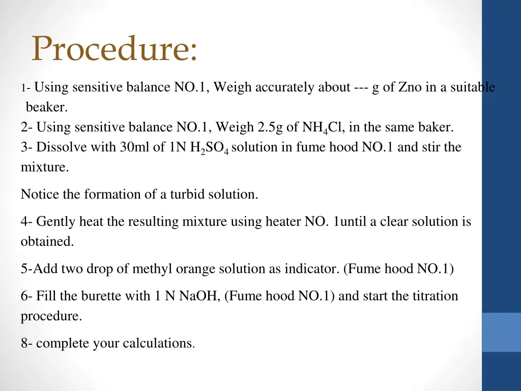 procedure