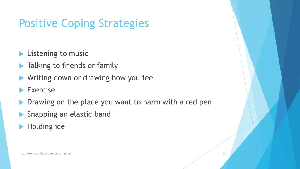 positive coping strategies