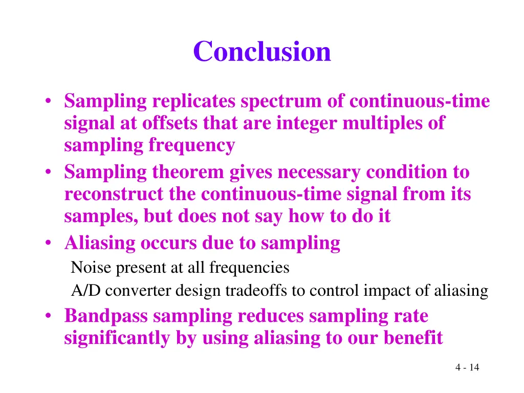 conclusion