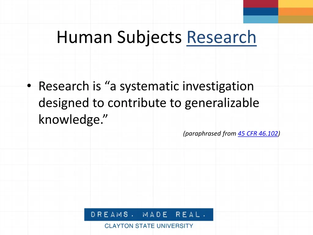 human subjects research 3