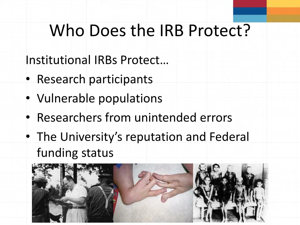 who does the irb protect