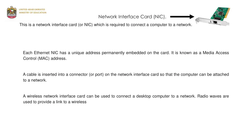 network interface card nic