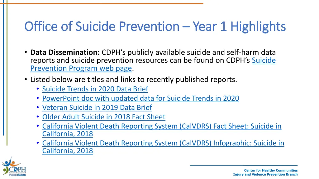 office of suicide prevention office of suicide 2