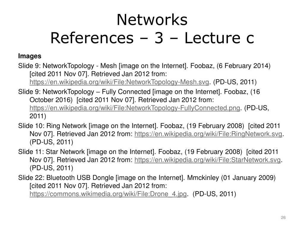 networks 3