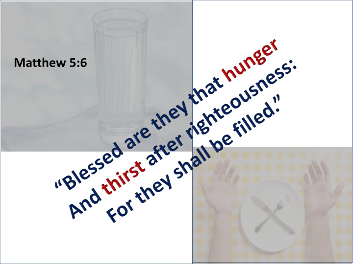matthew 5 6