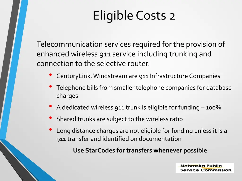 eligible costs 2