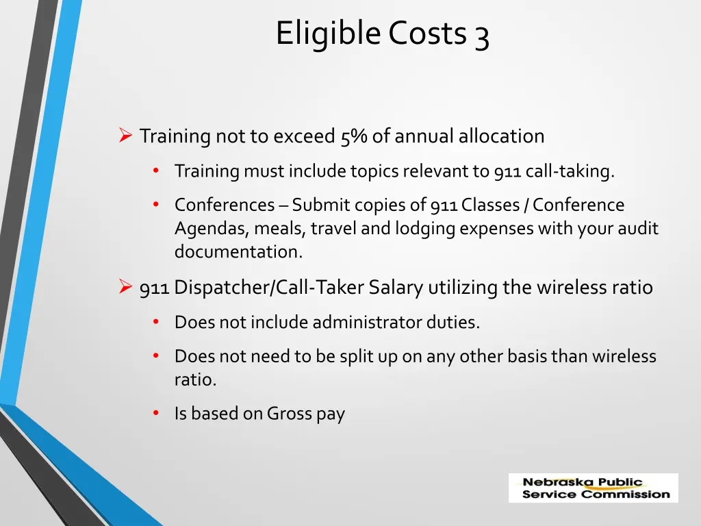 eligible costs 3