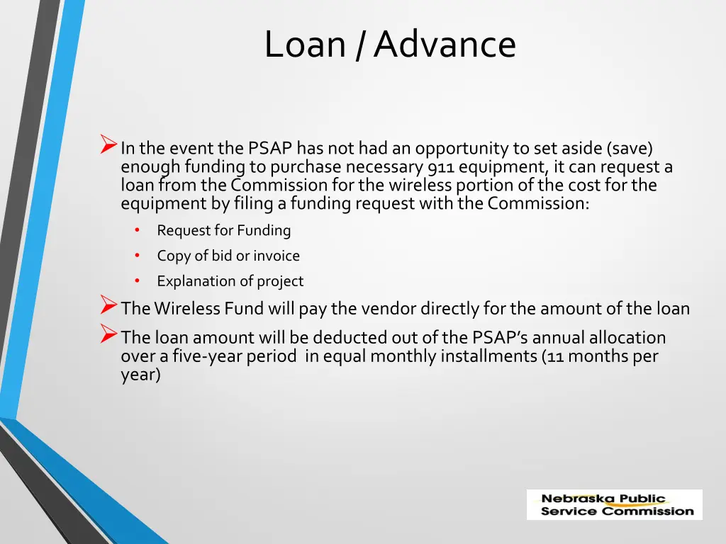 loan advance