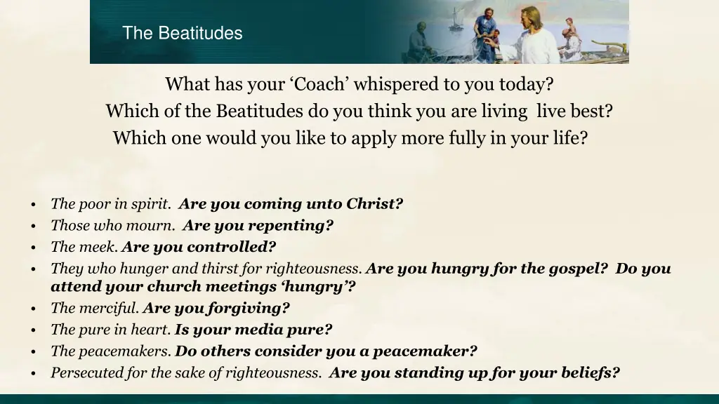 the beatitudes 9