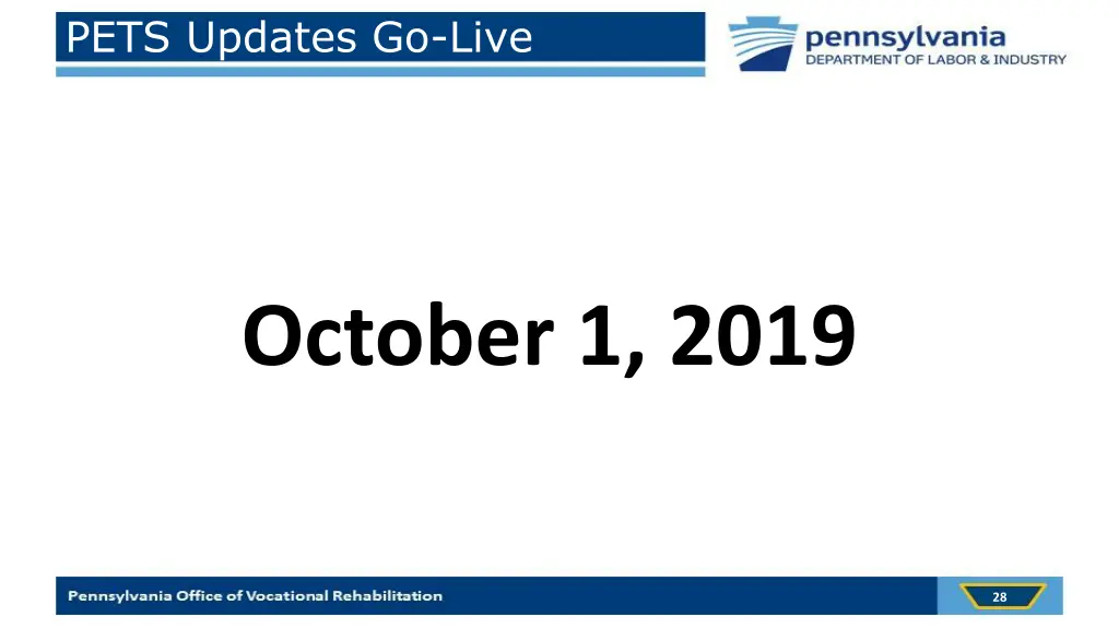 pets updates go live