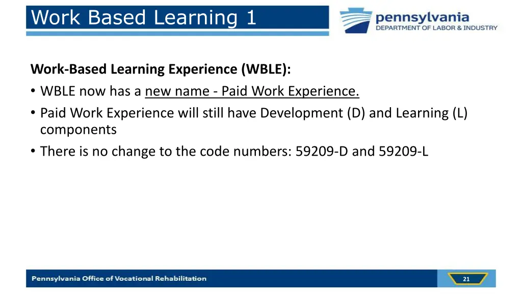 work based learning 1