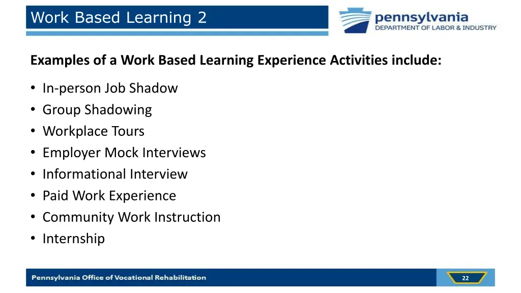 work based learning 2