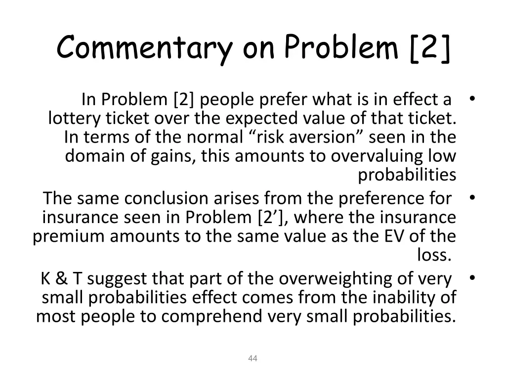 commentary on problem 2