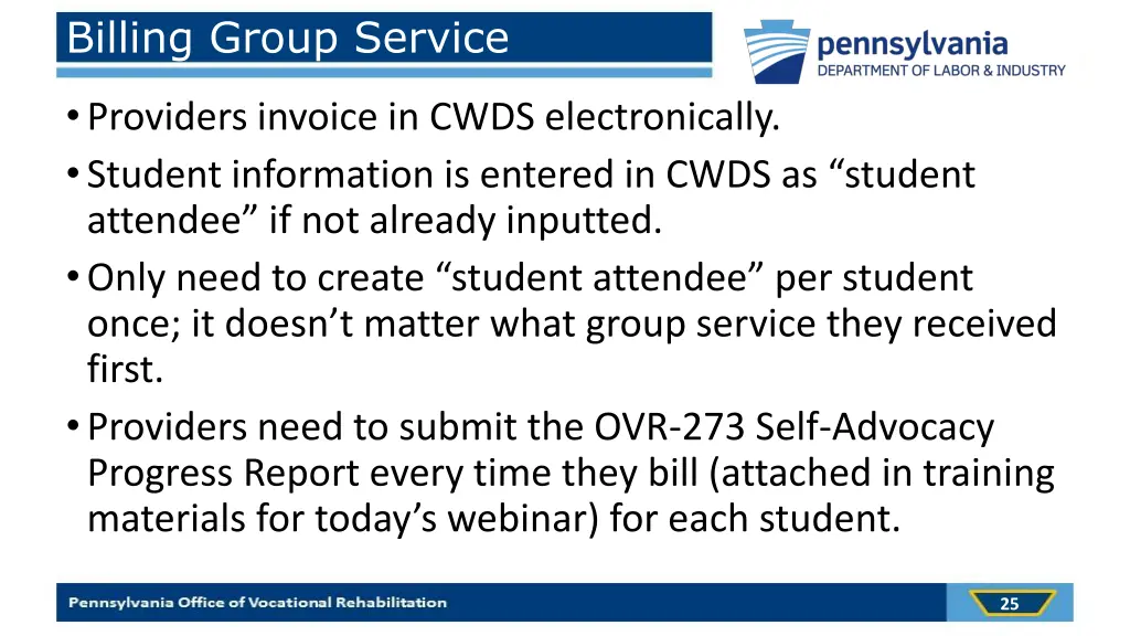 billing group service