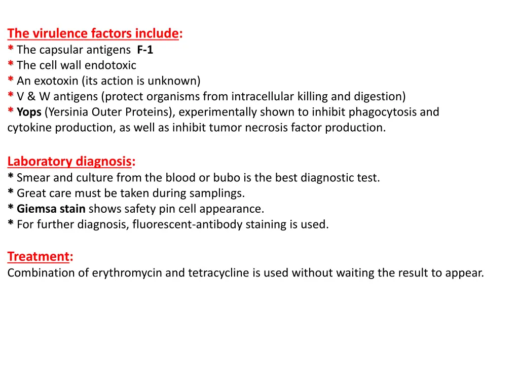 the virulence factors include the capsular