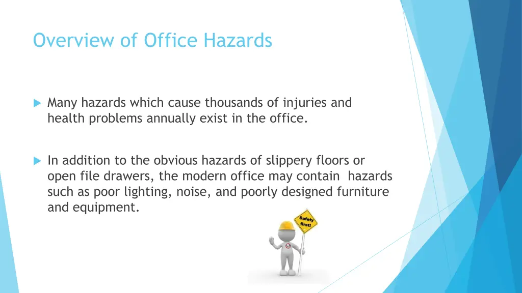 overview of office hazards