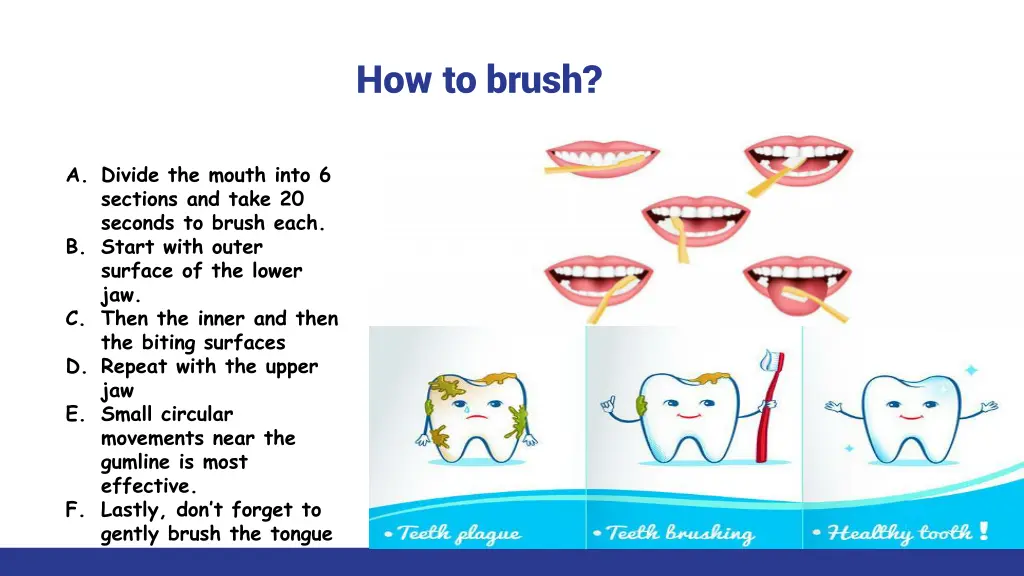 how to brush