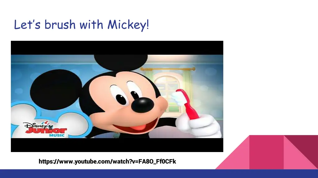 let s brush with mickey
