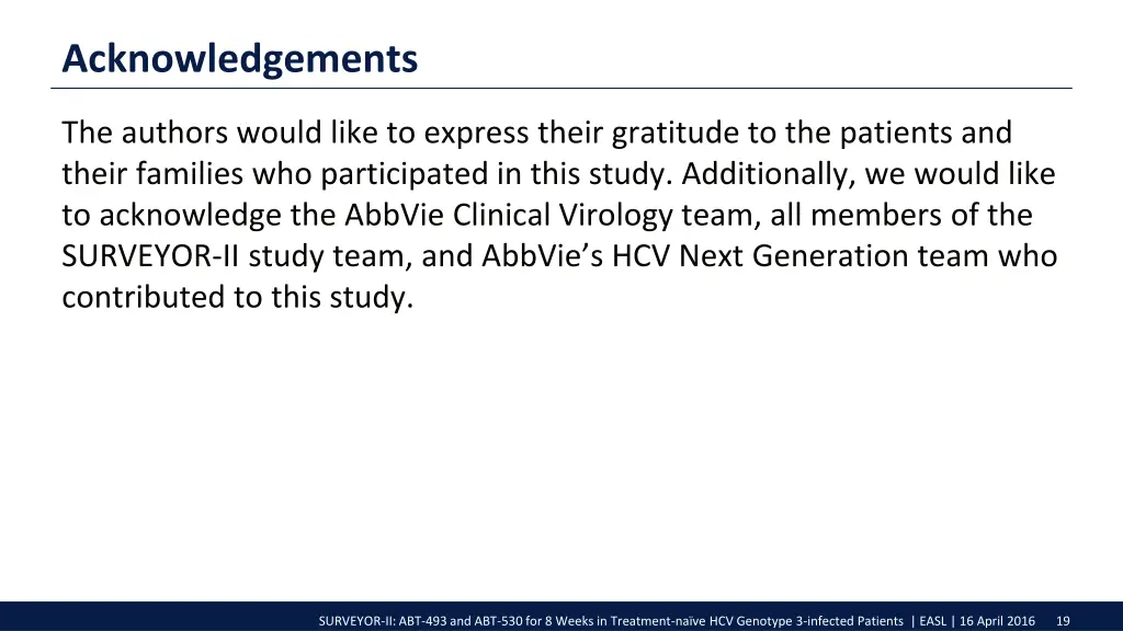 acknowledgements