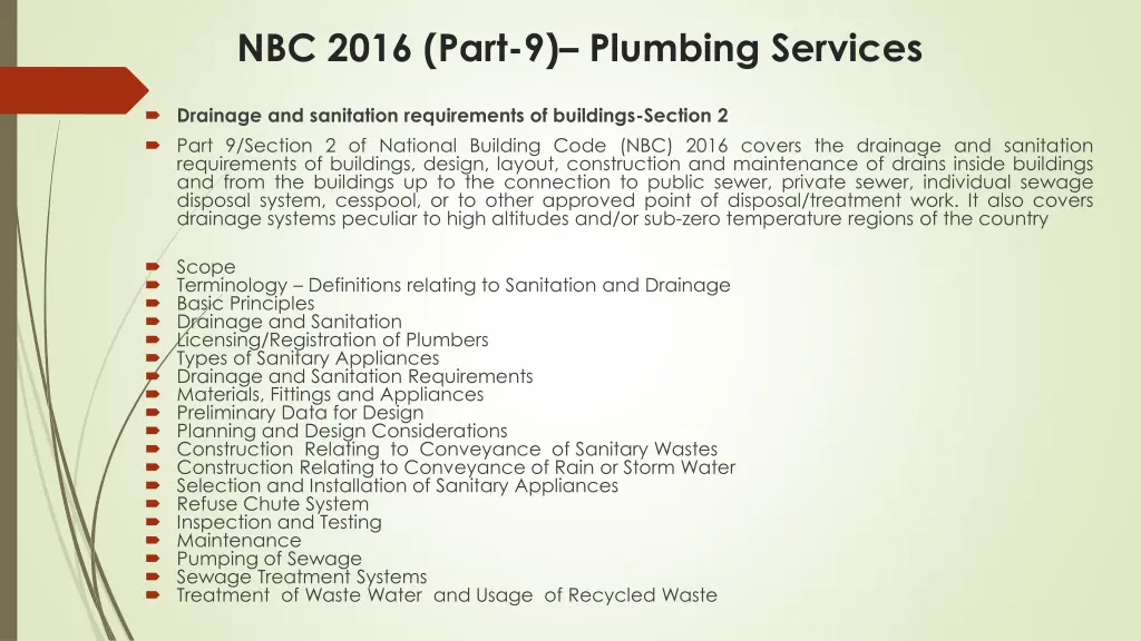 nbc 2016 part 9 plumbing services 1