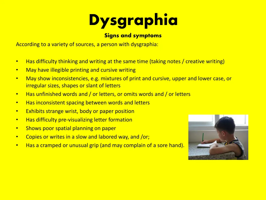dysgraphia 1